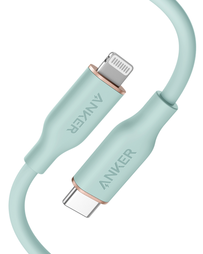 Anker 641 USB-C to Lightning Cable (Flow, 3 ft Silicone) - Mann