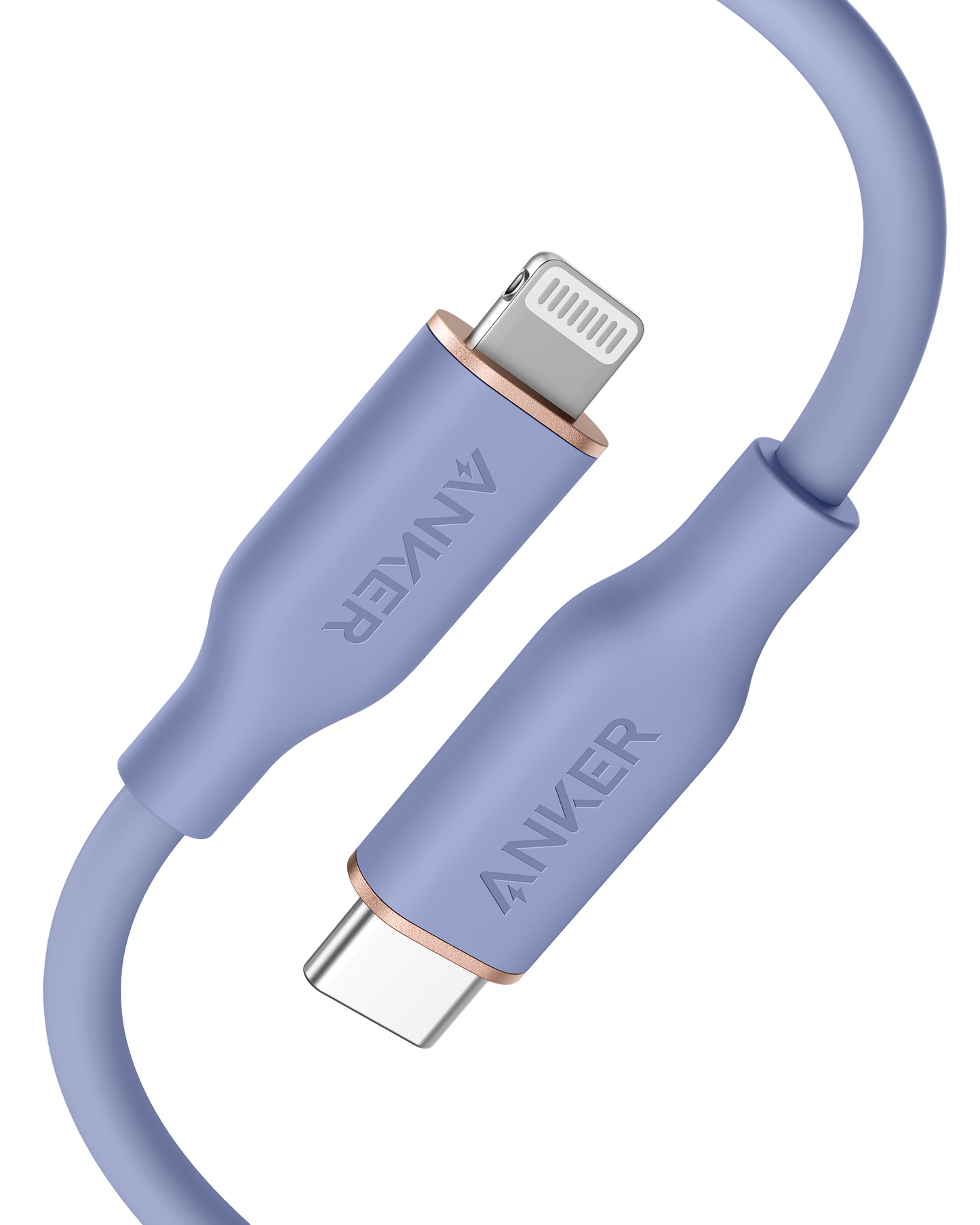 Anker 641 USB-C to Lightning Cable (Flow, Silicone) - Mann
