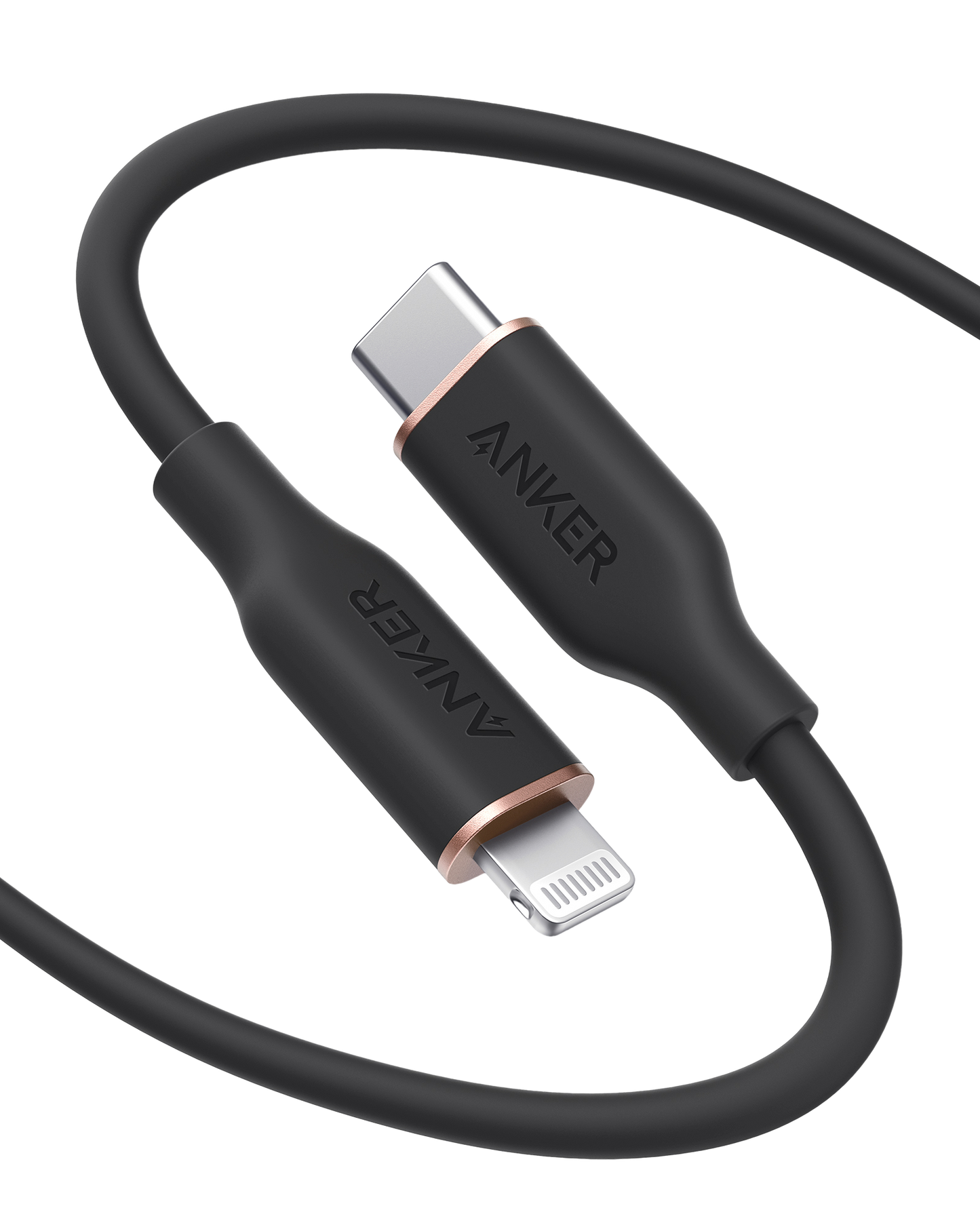 Anker 641 USB-C to Lightning Cable (Flow, Silicone) - Mann