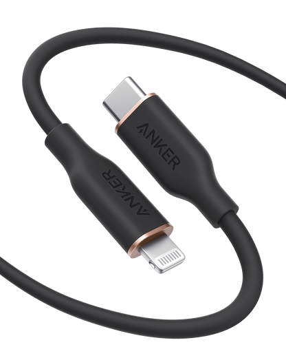 Anker 641 USB-C to Lightning Cable (Flow, Silicone) - Mann