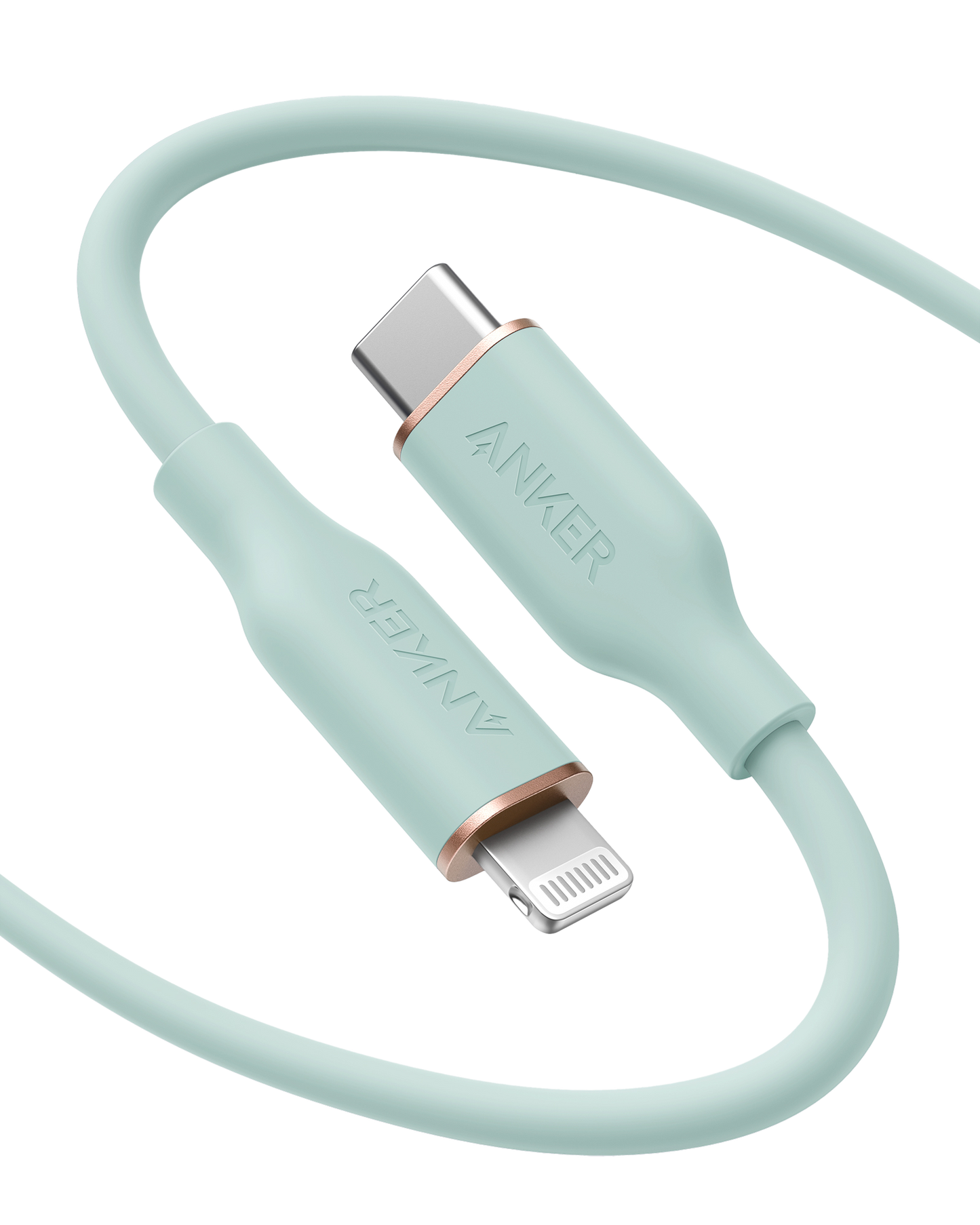 Anker 641 USB-C to Lightning Cable (Flow, Silicone) - Mann