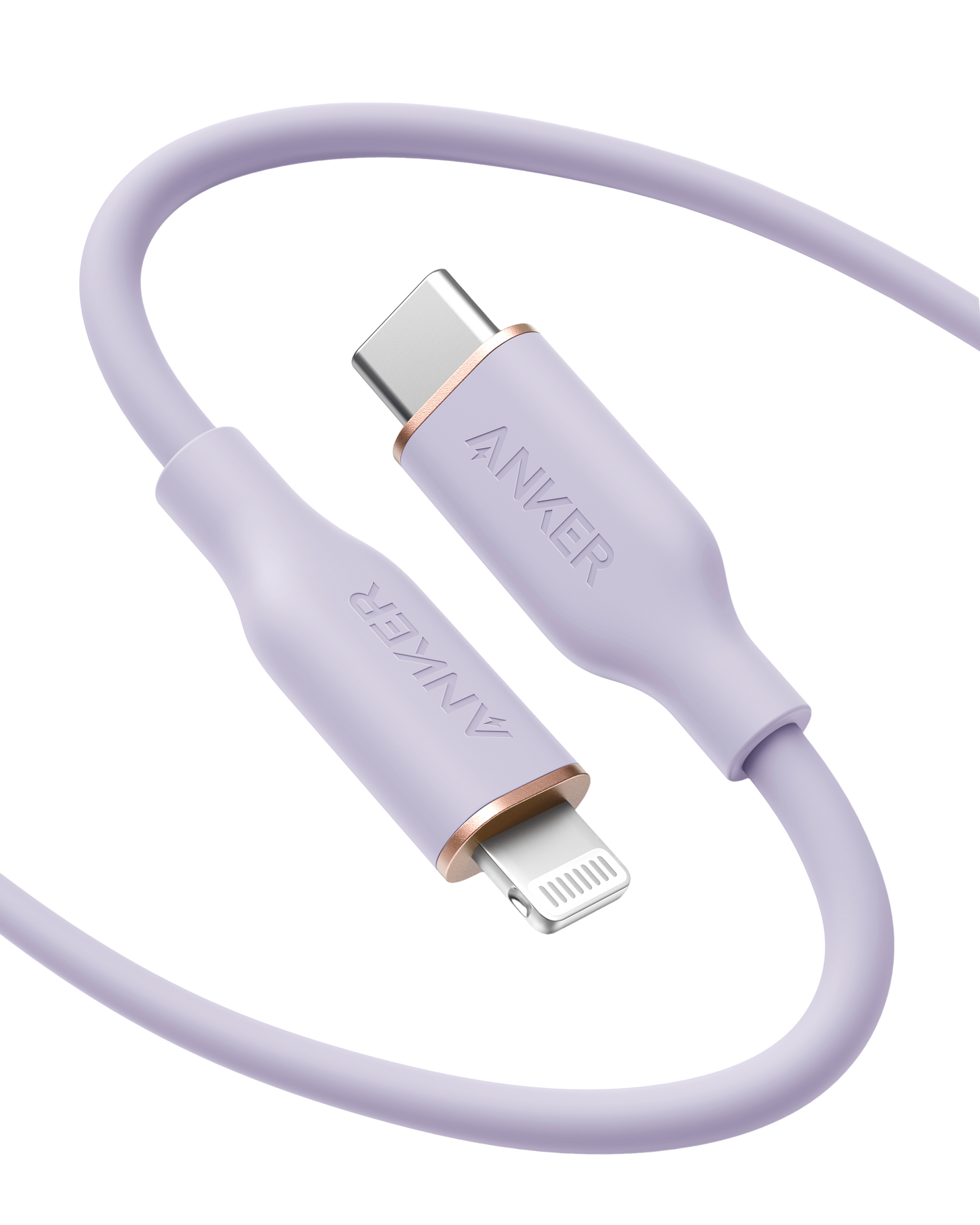 Anker 641 USB-C to Lightning Cable (Flow, Silicone) - Mann