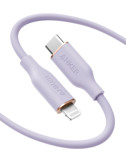 Anker 641 USB-C to Lightning Cable (Flow, Silicone) - Mann