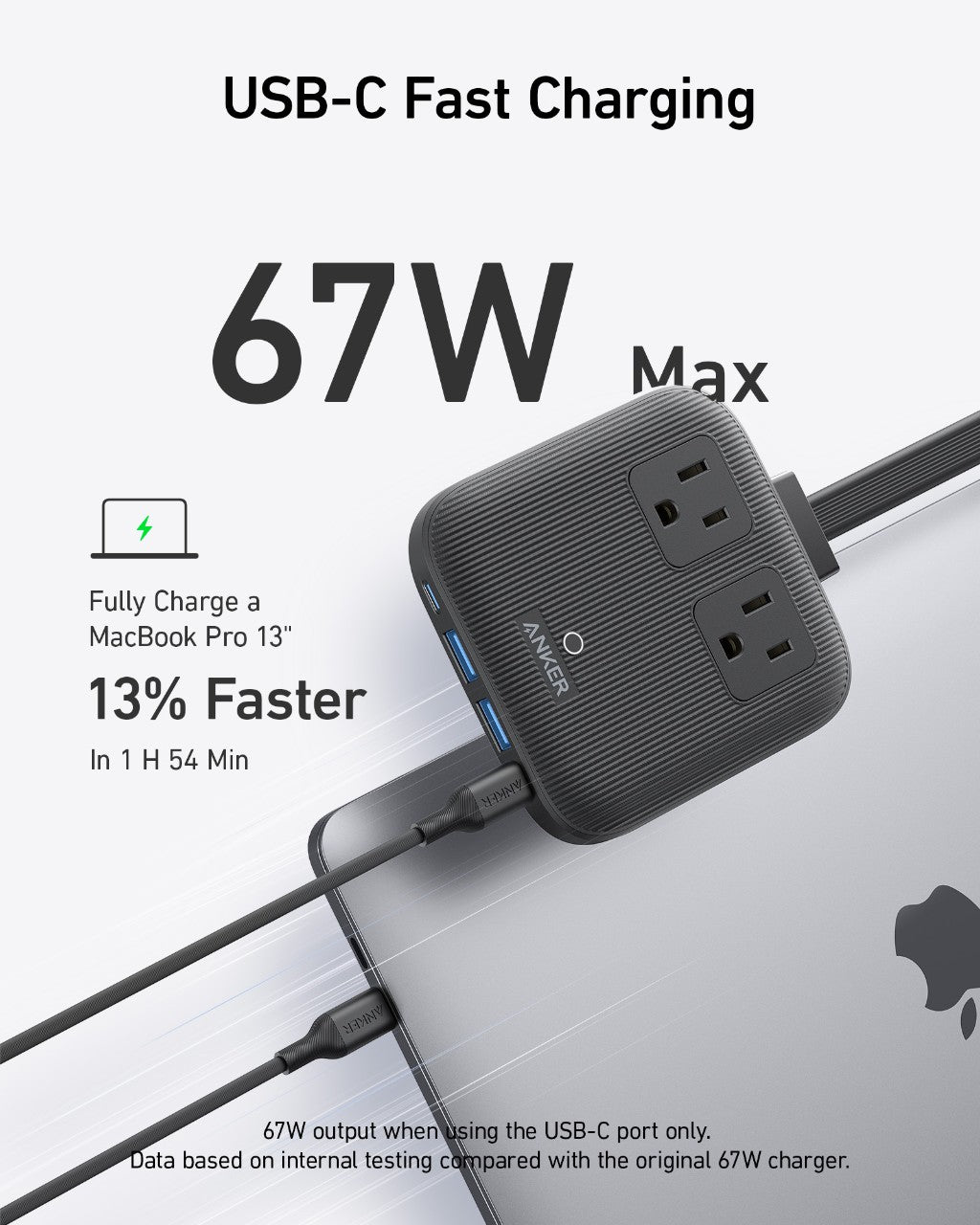 Anker Nano Charging Station (6-in-1, 67W) - Mann