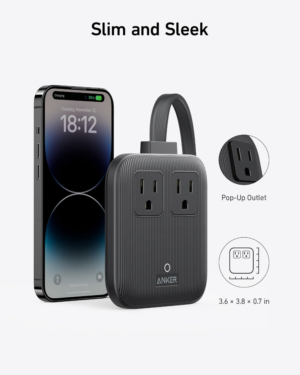 Anker Nano Charging Station (6-in-1, 67W) - Mann