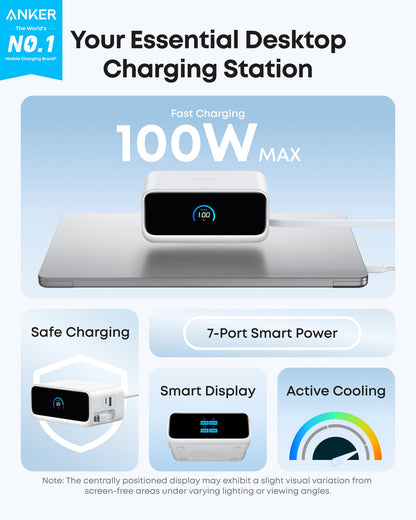Anker Nano Charging Station (7-in-1, 100W) - Mann