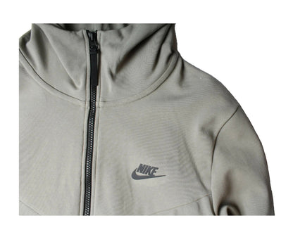Size XL Nike Sportswear Tech Men Full-Zip Hoodie 'Dark Stucco/Black'