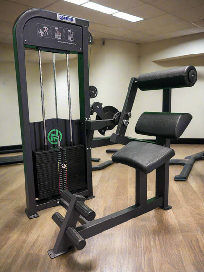 SFE Selectorized Back & Ab Combo Machine w/ 250lb Weight Stack