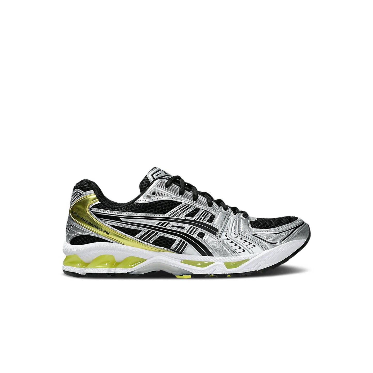 Size 9M ASICS Gel-Kayano 14 'Black Lemon Spark'