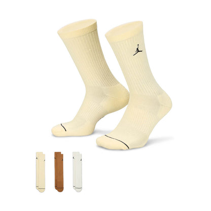 Size M Jordan Everyday Crew Socks, 3-Pair