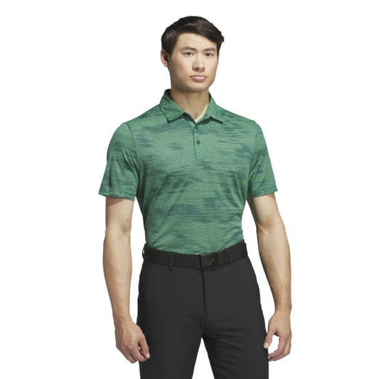Size S Adidas Ultimate365 Textured Stripe Polo