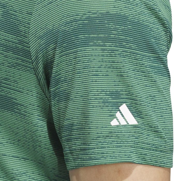 Size S Adidas Ultimate365 Textured Stripe Polo