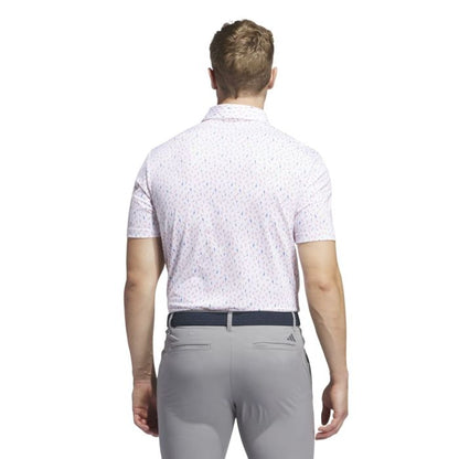 Size L Adidas Ultimate365 Allover Print Golf Polo