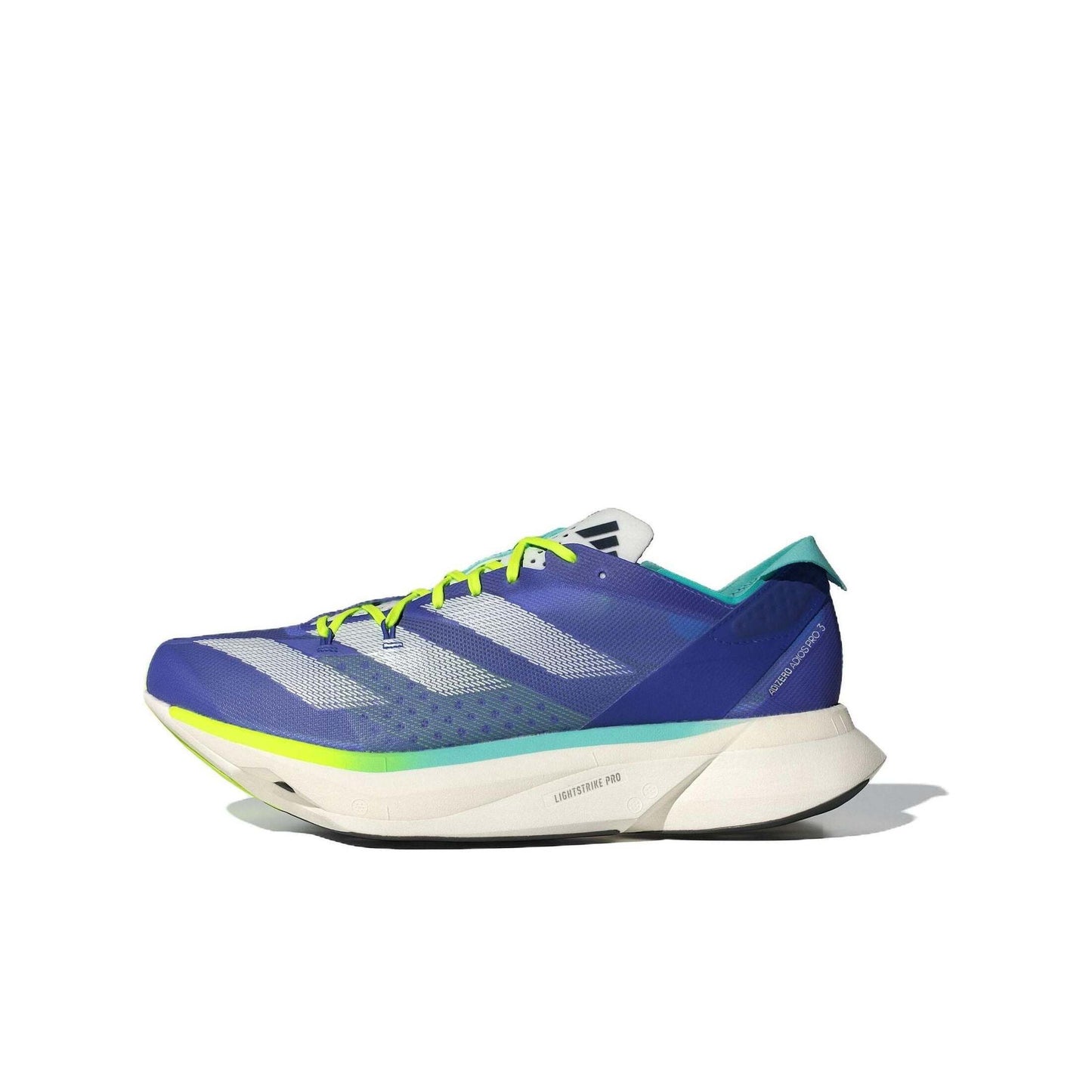 Adidas Adizero Adios Pro 3 ‘Cobalt Blue/Zero Metallic/Lucid Lemon’