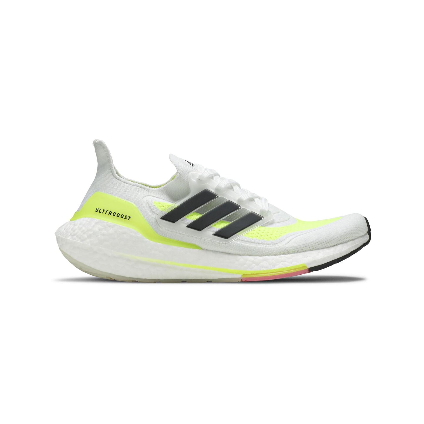 Adidas Ultraboost 21 ‘White/Solar Yellow’