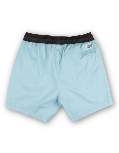 Baja Llama Desert Stinger - Aqua Stripes Stretch Swimsuit