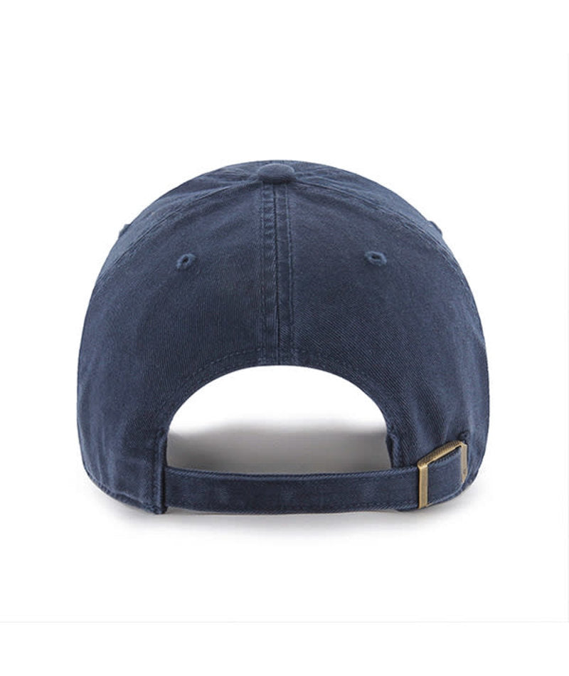 Atlanta Braves - Navy Heritage Clean Up Hat, 47 Brand - Mann