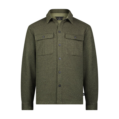 Spyder Sweater Fleece Shacket - Dusty Green