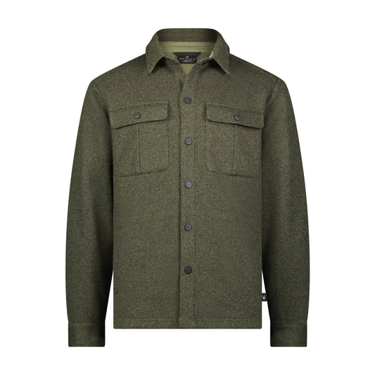 Spyder Sweater Fleece Shacket - Dusty Green