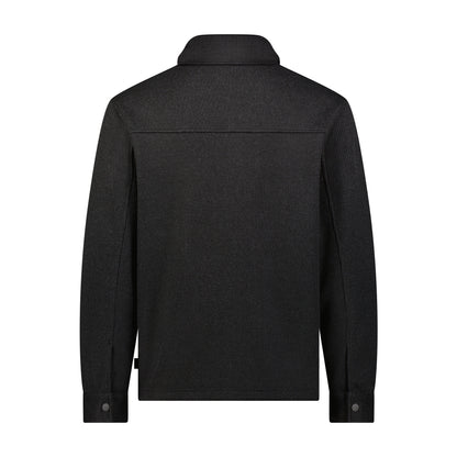 Spyder Sweater Fleece Shacket - Black