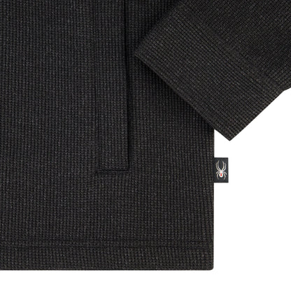 Spyder Sweater Fleece Shacket - Black