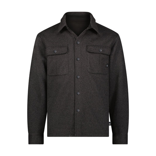 Spyder Sweater Fleece Shacket - Pewter