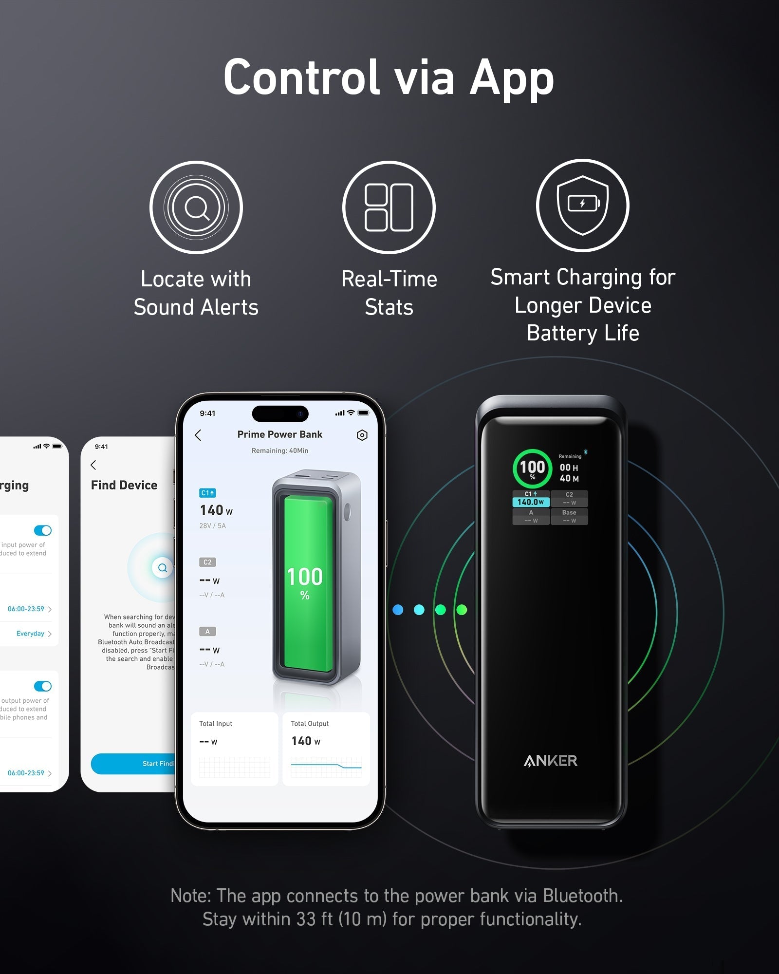 Anker Prime 27,650mAh Power Bank (250W) and 100W Charging Base - Mann