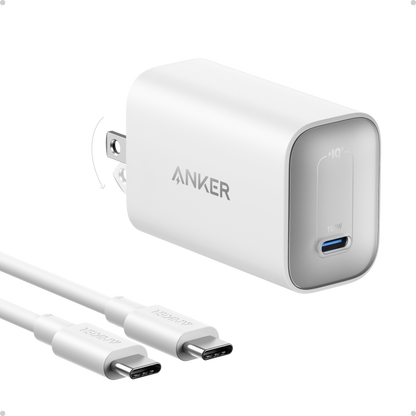 Anker Nano Charger (100W) with USB-C Cable - Mann