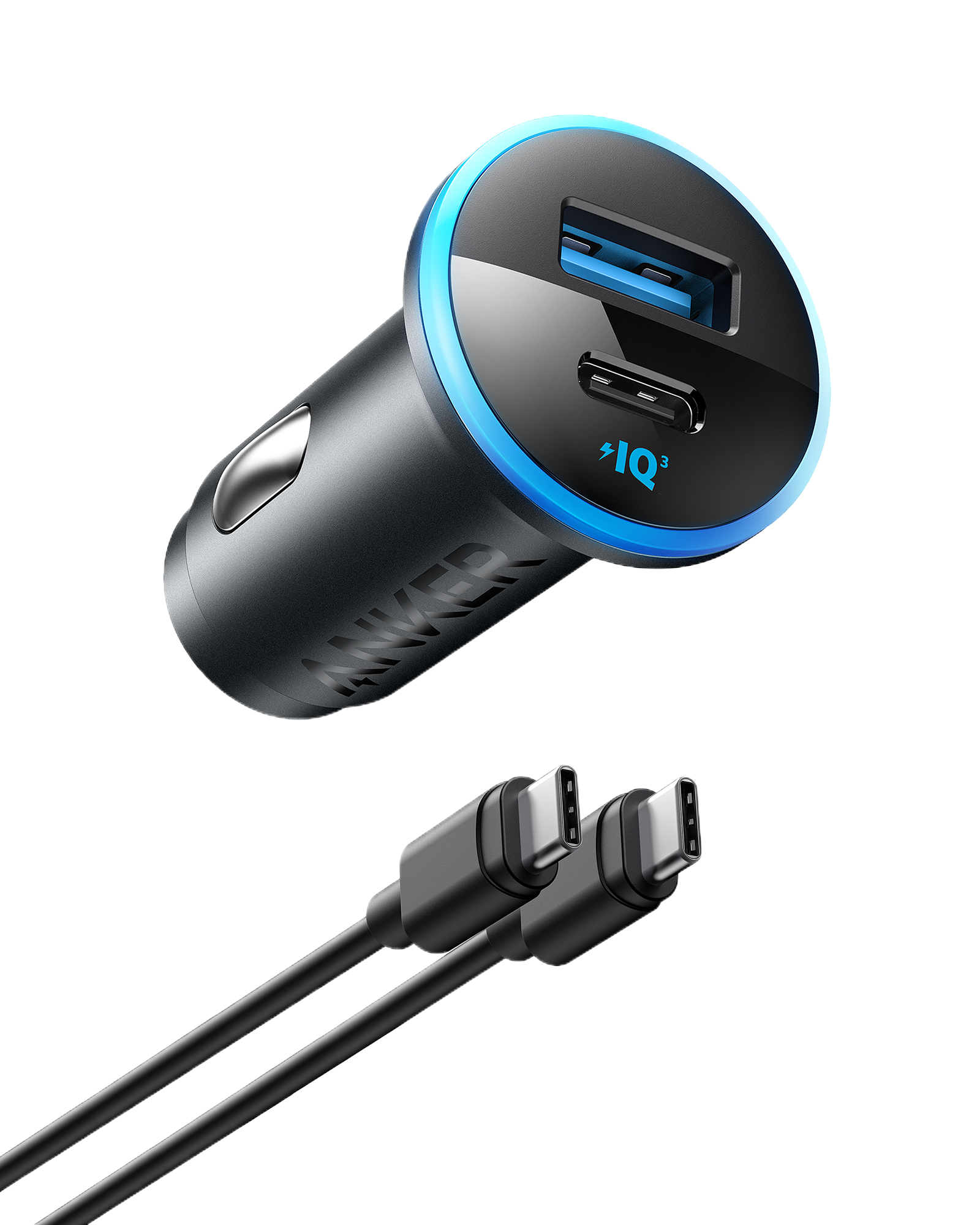 Anker 323 Car Charger (52.5W) - Mann