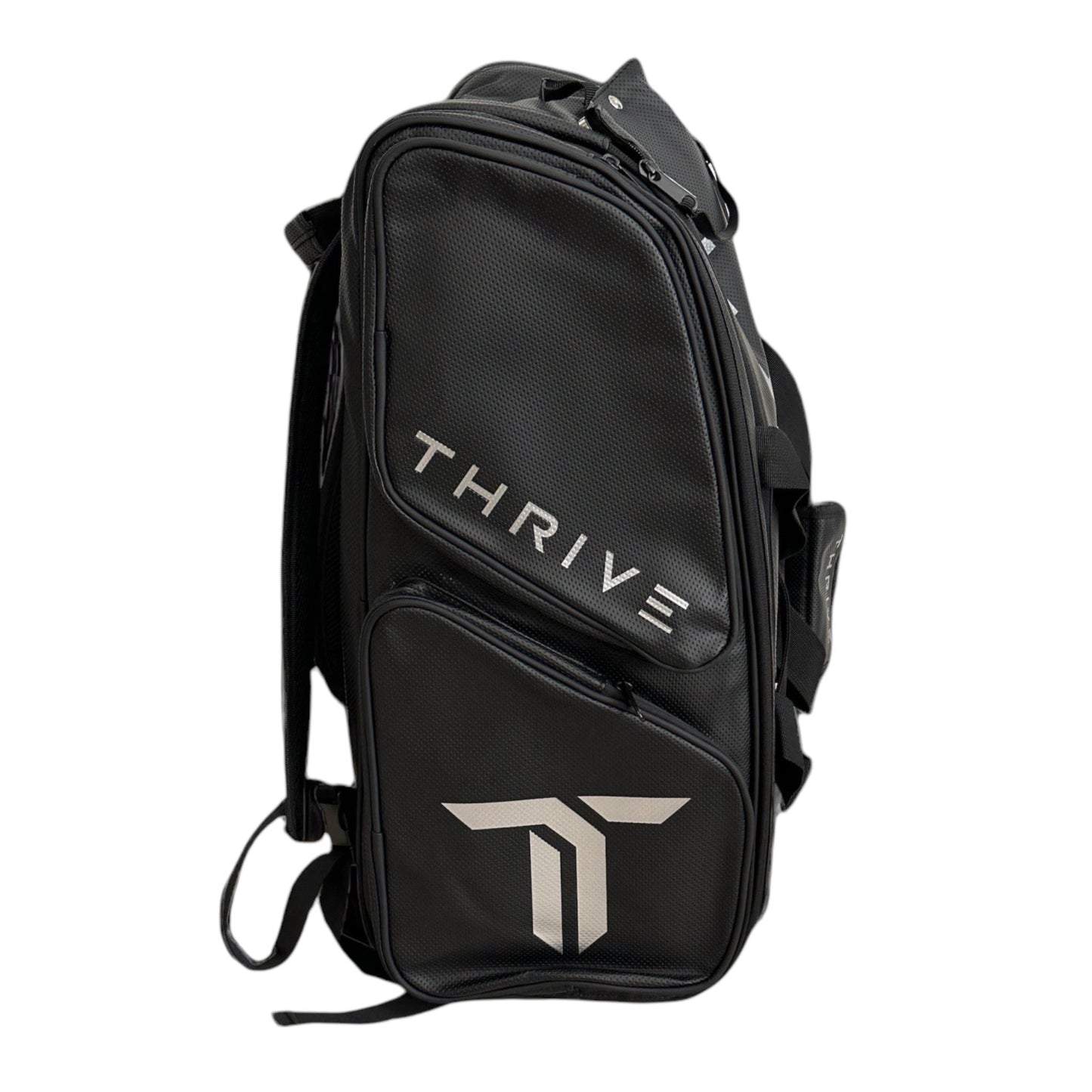 Thrive Pickleball Elite Pro Tour Bag w/ Shoe Bag- BLACK - Mann