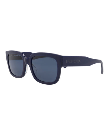 Balenciaga Square-Frame Acetate Sunglasses 'Blue'