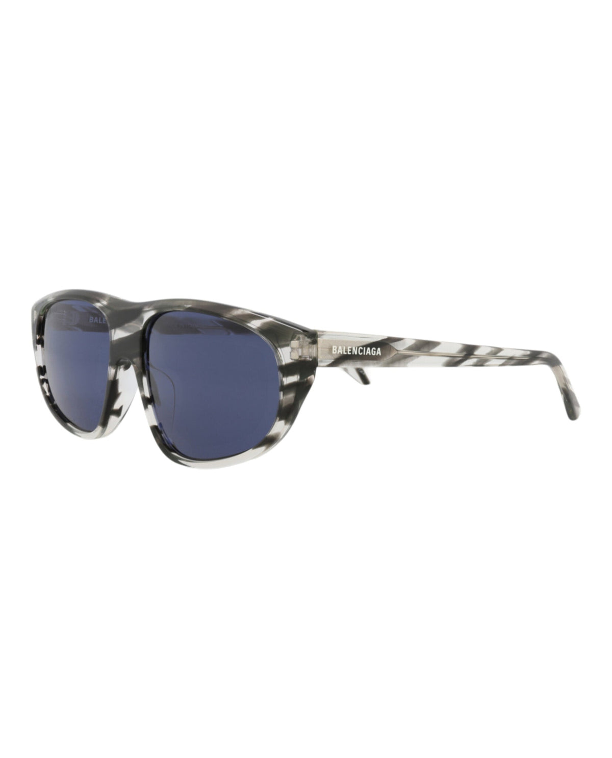 Balenciaga Aviator-Frame Acetate Sunglasses 'Brown/Blue'