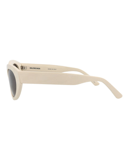 Balenciaga Cat Eye-Frame Recycled Acetate Sunglasses 'Beige/Grey'