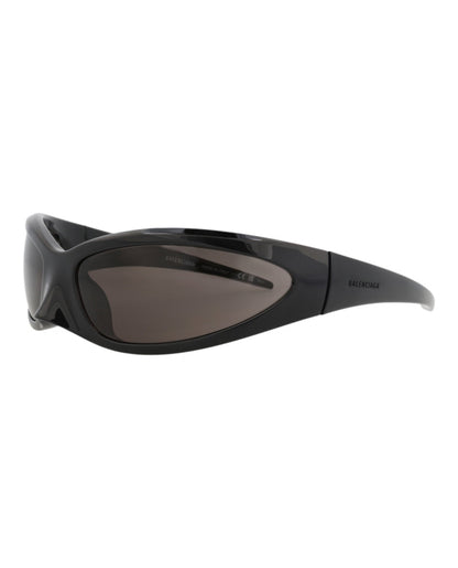 Balenciaga Shield-Frame Bio Injection Sunglasses 'Brown'