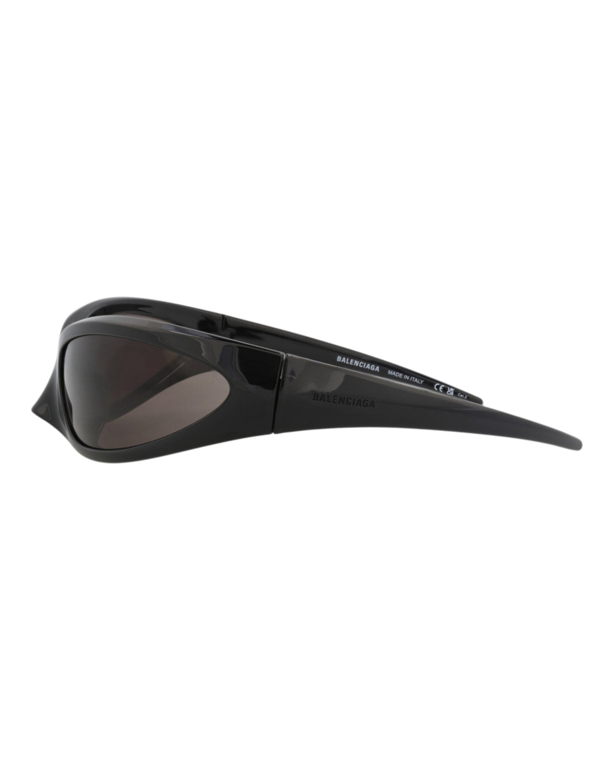 Balenciaga Shield-Frame Bio Injection Sunglasses 'Brown'