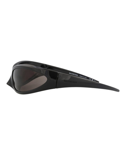 Balenciaga Shield-Frame Bio Injection Sunglasses 'Brown'