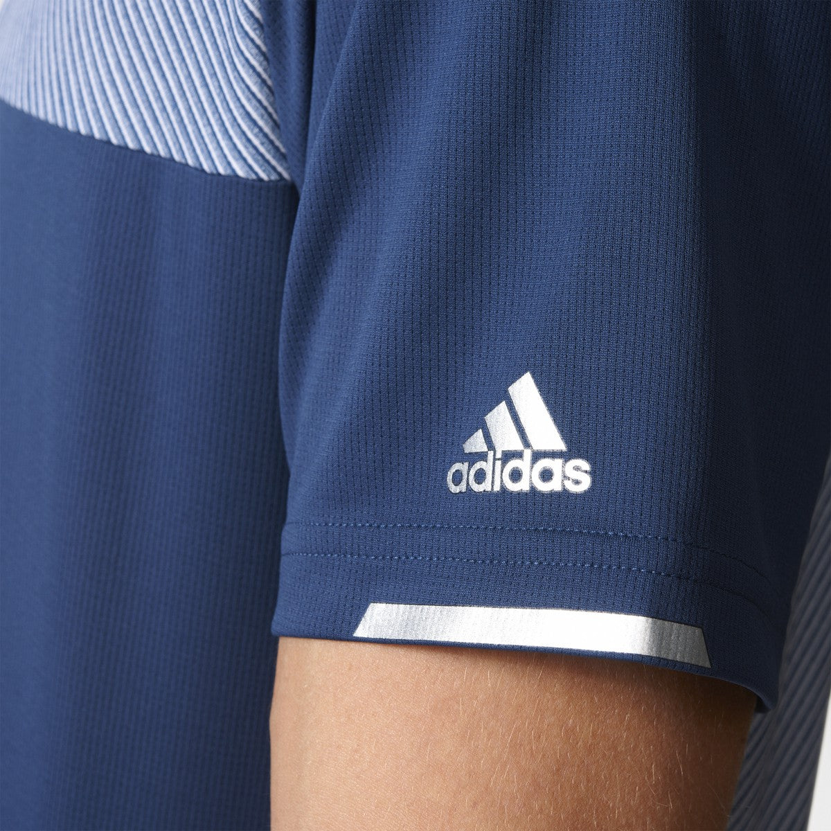 Adidas Climachill Heatherblock Golf Polo Shirt