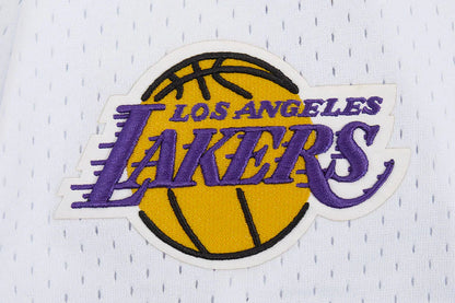 Los Angeles Lakers - NBA Script Tail Men's Mesh Button Down Shirt - Mann