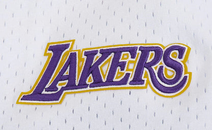 Los Angeles Lakers - NBA Script Tail Men's Mesh Button Down Shirt - Mann