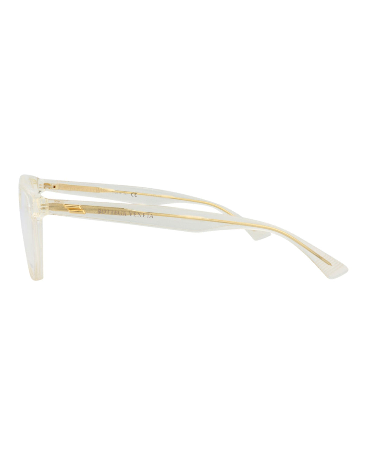 Bottega Veneta Square-Frame Acetate Optical Frames 'Beige'