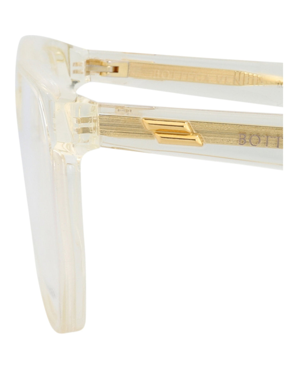 Bottega Veneta Square-Frame Acetate Optical Frames 'Beige'