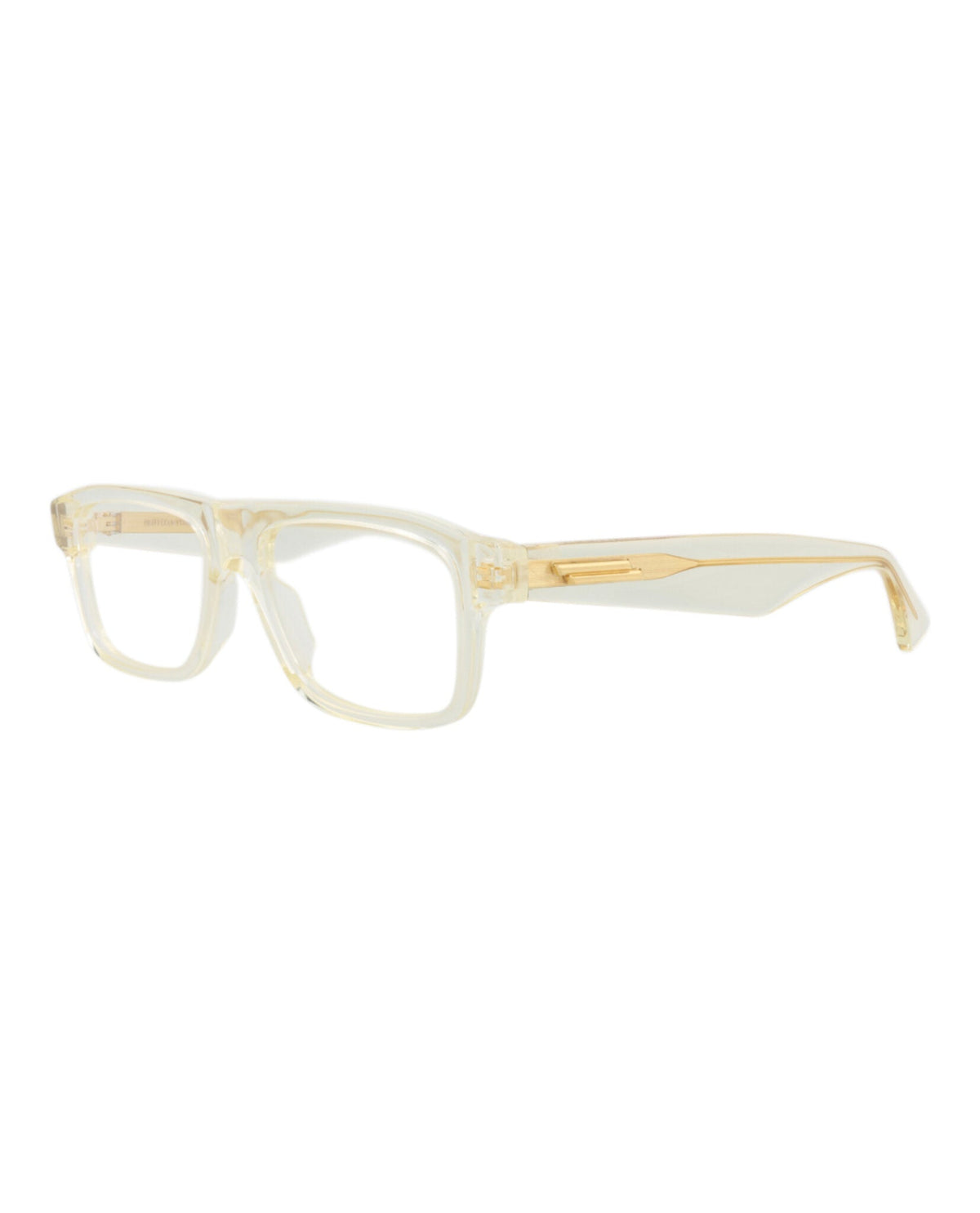 Bottega Veneta Square-Frame Acetate Optical Frames 'Beige'