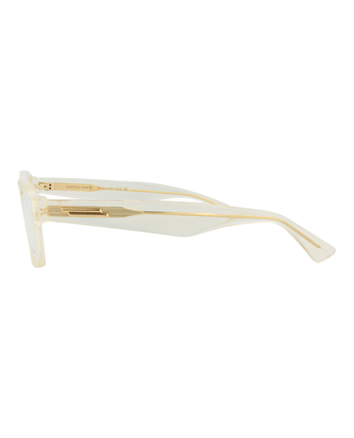 Bottega Veneta Square-Frame Acetate Optical Frames 'Beige'