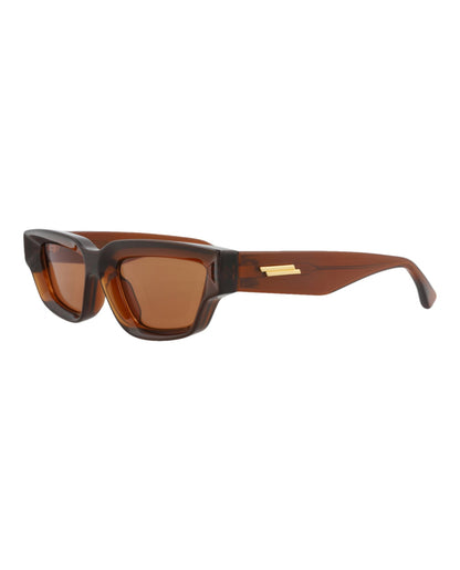 Bottega Veneta Cat Eye-Frame Injection Sunglasses 'Brown'