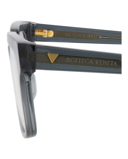 Bottega Veneta Square-Frame Recycled Acetate Optical Frames 'Grey'