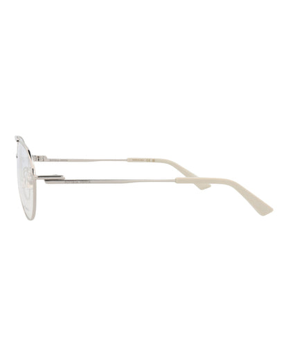 Bottega Veneta Aviator-Frame Metal Optical Frames 'Silver'