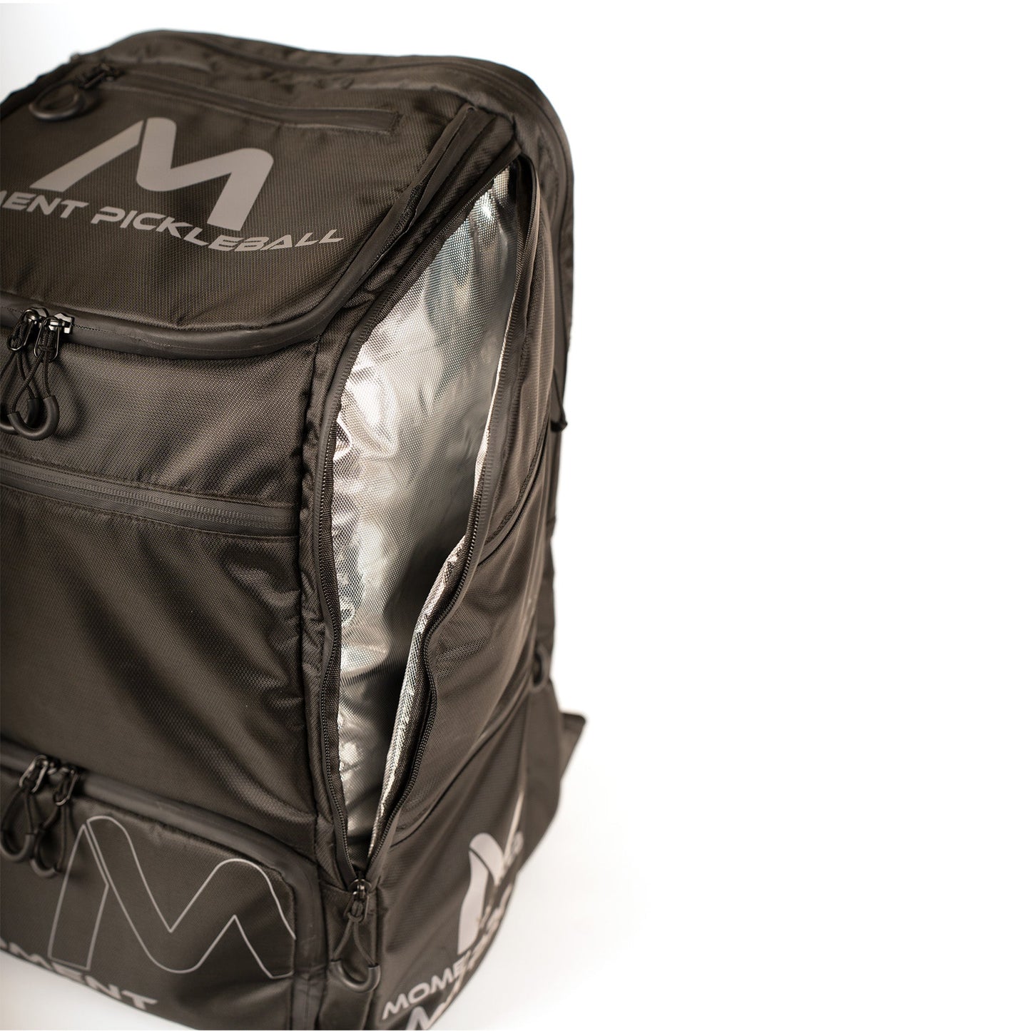 Moment Pickleball MW-PRO Bag / Travel Bag Black/Silver - Mann