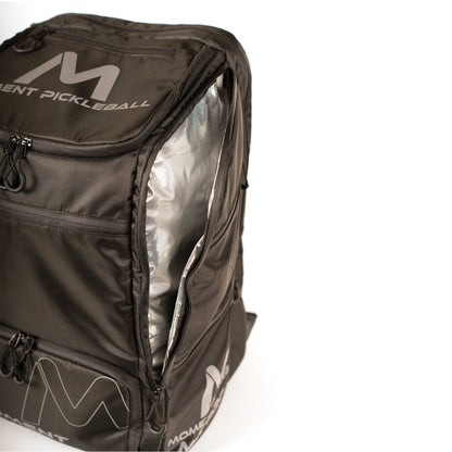 Moment Pickleball MW-PRO Bag / Travel Bag Black/Silver - Mann