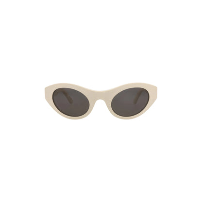 Balenciaga Cat Eye-Frame Recycled Acetate Sunglasses 'Beige/Grey'