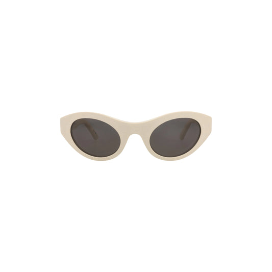 Balenciaga Cat Eye-Frame Recycled Acetate Sunglasses 'Beige/Grey'